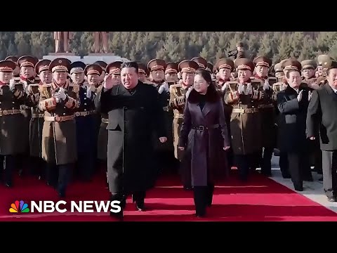 North Korea's Kim Jong Un takes daughter Kim Ju Ae to military parade