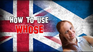 English Lesson 19 | Whose use in english | Whose english grammar