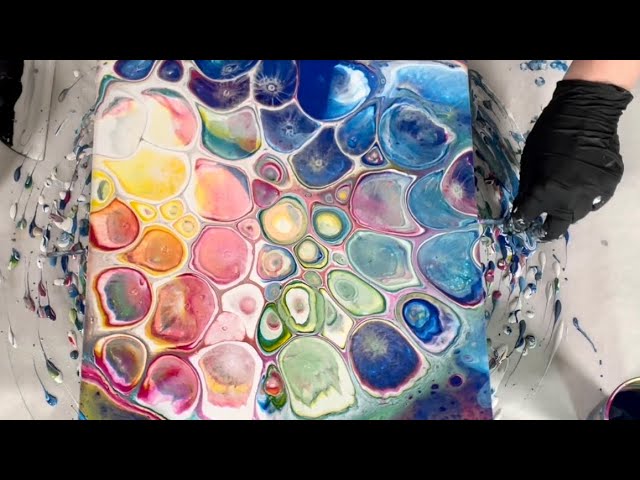 45) Product Review - DecoArt Clear Pouring Topcoat - Fluid Acrylic Paint  Pouring - Flow Art 