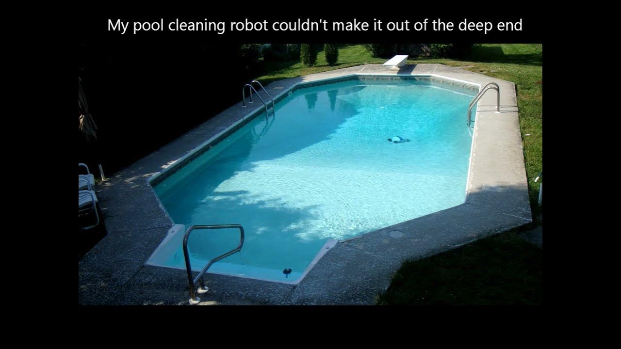 Timelapse of my pool robot YouTube