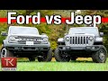 Ford Bronco Badlands vs Jeep Wrangler 392 - Two Epic Off-Roaders Face Off!