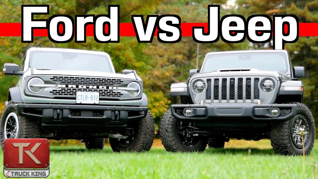 Bronco Badlands vs Jeep 392 Wrangler off-road trail drive comparison review  [Truck King] | Bronco6G - 2021+ Ford Bronco & Bronco Raptor Forum, News,  Blog & Owners Community