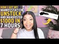 How i manifested 1000 in 7 hours with the law of attraction