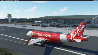 Microsoft Flight Simulator 2020 Kota Kinabalu to Sandakan Full Flight on A320NEO screenshot 4