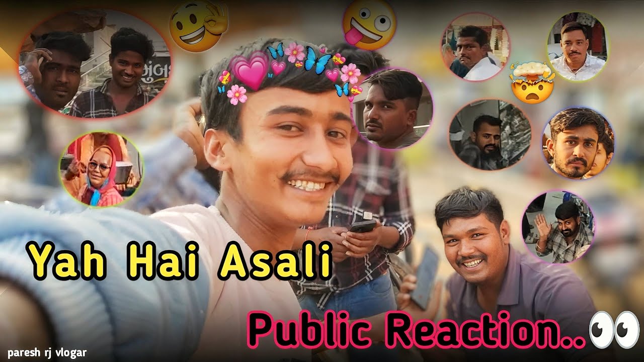 Yah Hai Asali 🫡 Public Reaction 👀 #Vlog 