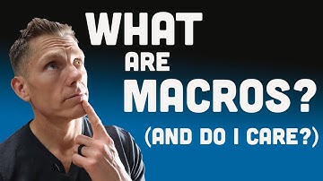 Nutrition Basics: Macronutrients 101