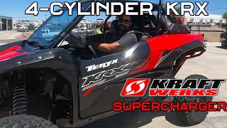 Ridge! New KRX 2024!KRX 4 Cylinder Supercharged SXS! Kawasaki Going BIG!