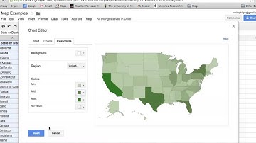 Quick Map in Google Sheets