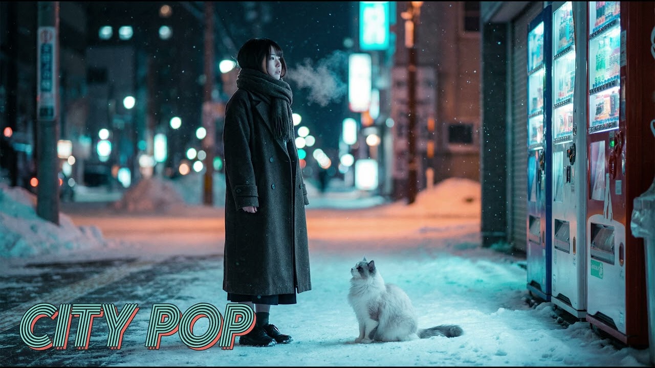 Asahikawa Frozen Air Pop ❄️ Japanese City Pop Instrumental/旭川 冬灯りとシティポップ