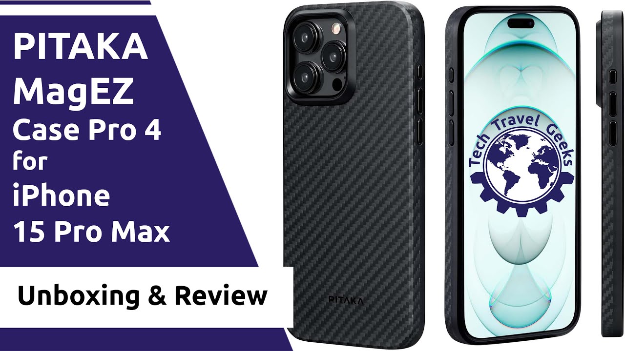 Pitaka MagEZ Pro 4 for iPhone 15 Pro Max - HUGE IMPROVEMENT Over 