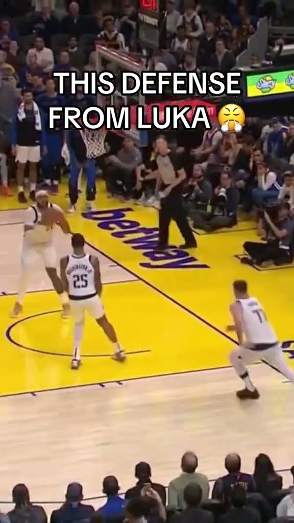 Luka never backed down ?