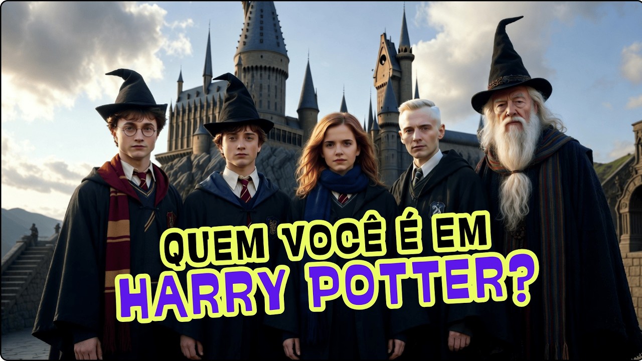 Que Personagem de Harry Potter Você É? ⚡ Descubra Agora Nesse Quiz Mágico!