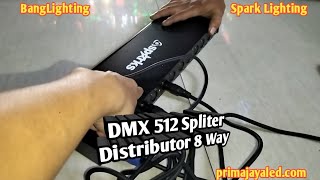 DMX 512 Spliter Distributor 8 Way
