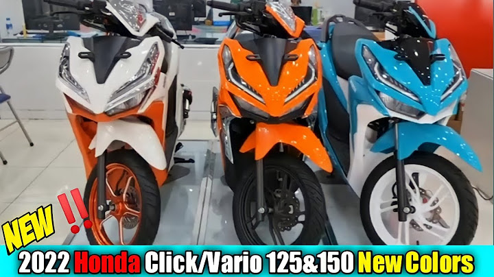 Honda click 150i 2022 colors philippines