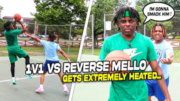Wavy Mello vs Reverse Mello IRL 1v1 Basketball (ALMOST FOUGHT)