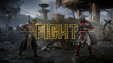 MORTAL KOMBAT 11 GAMEPLAY - NOOB SAIBOT VS RAIDEN WITH A BRUTALITY