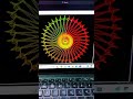 amazing turtle graphics by python programming..#coder#python#programing#youtubeshorts#viralvedio