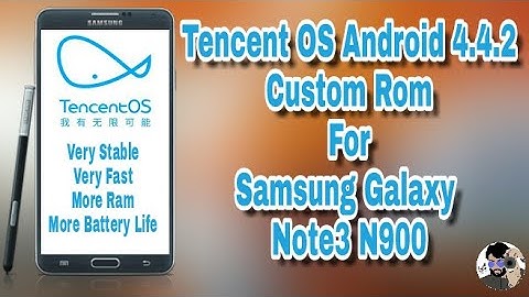 Tencent OS Android 4.4.2 For Galaxy Note 3 N900 Awesome UI and Battery