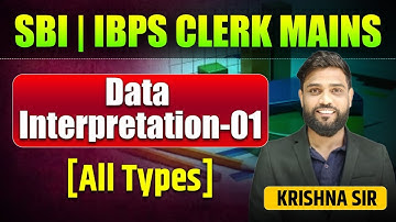 SBI | IBPS | Clerk Exam 2025 | Data Interpretation - Part - 01 | All Types | TopicWise Hints & Trick