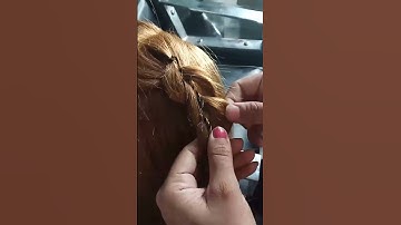 Tutorial 5 strand braid 🪢#youtubeshorts #video #viralvideo