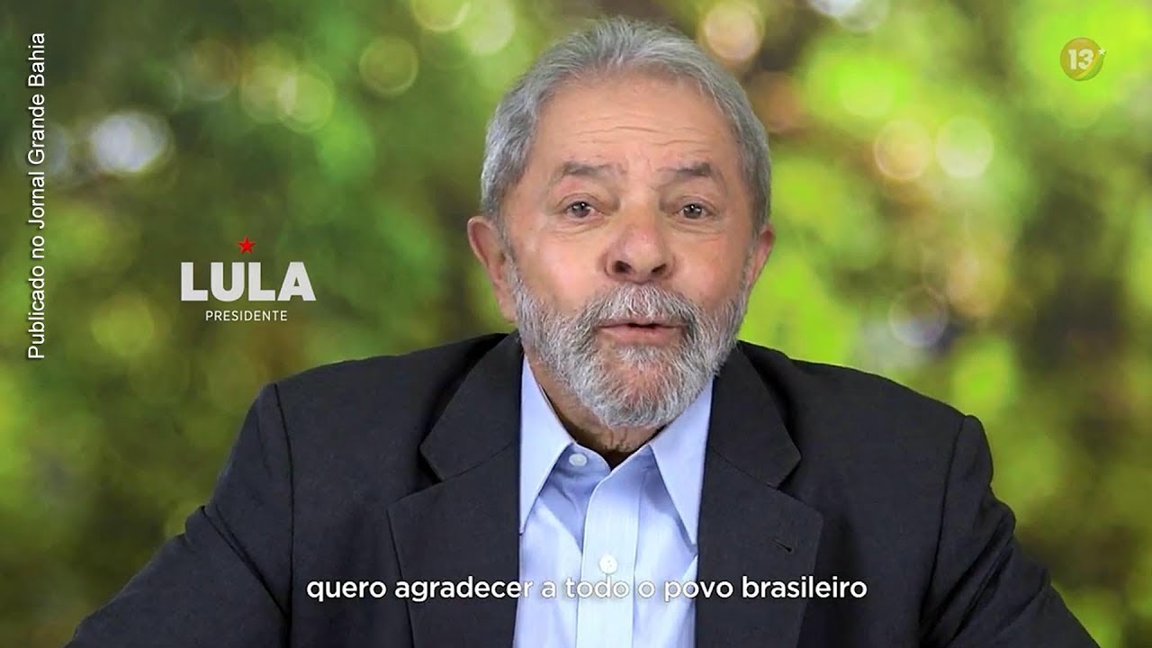 Eleições 2018: No primeiro programa de TV do PT, Lula apresenta mensagem de esperança