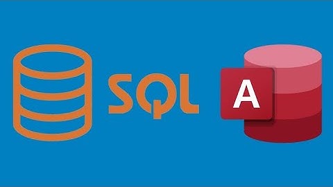 Apprendre à créer des tables sous Access en utilisant les scripts SQL