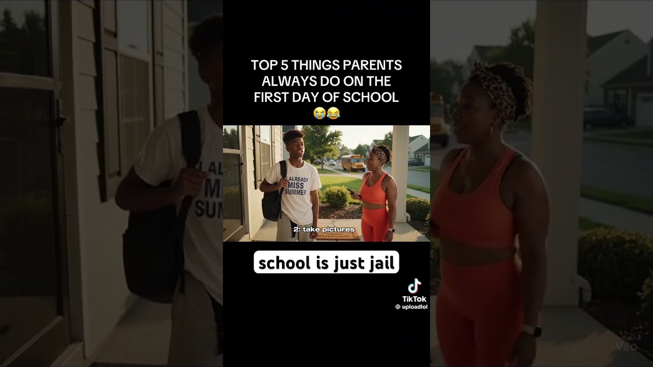 Top 5 Things Parents Always Do Back To School 