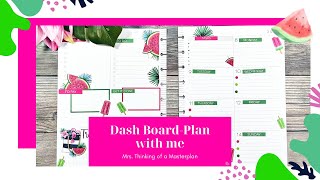 Planner Update//Dashboard Planner Layout- Live, Love, Posh//9.8.22
