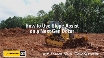 How to Use Slope Assist on a Next Gen Cat Dozer
