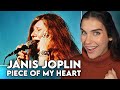 JUST WOW!!! First Time Reaction to Janis Joplin - "Piece of My Heart"