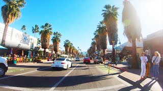 California Desert 4K Drive: Driving to Downtown Palm Springs (Coachella)