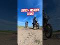 Bikes. History. Mud. Calais. 4 words that I never thought went together 🤣 #motorbikes #tenere #tet