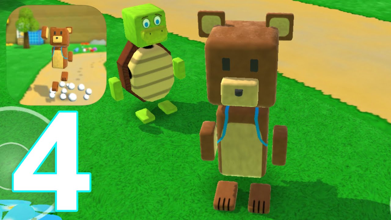 3D Platformer) Super Bear Adventure Gameplay #4 (Android) 