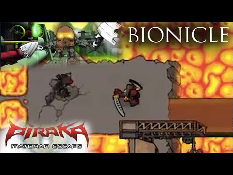 [Escape!] Bionicle Piraka Matoran Escape Part 1 バイオニクル ピラカ マトランの逃走 前編