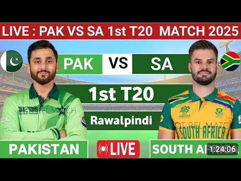 Pak Vs SA 1ST T20 2025 Full Highlight 2025 - Pakistan Vs South Africa ...