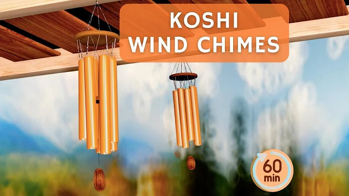 [1 Hour ] Koshi Wind Chimes Earth, Air, Water, Fire | Video & Audio for Licensing