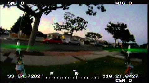 OSD (On Screen Display) Video From Quad Copter