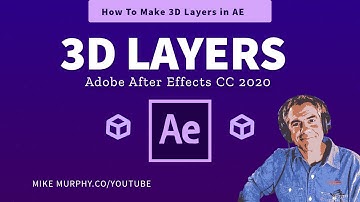 How To Make 3D Layers in Adobe After Effects CC