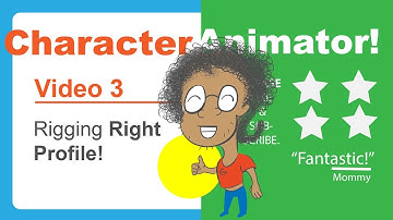 Character Animator CC Video 3 -  Rigging The Right Profile / Walk Cycles