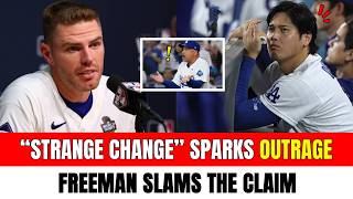 Ohtani Faces Career Doubts — American Journalist Claims “Strange Change,” Freeman Slams Outrageous