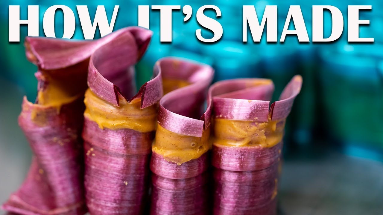 How It's Made Peanut Butter Ribbon Candy YouTube