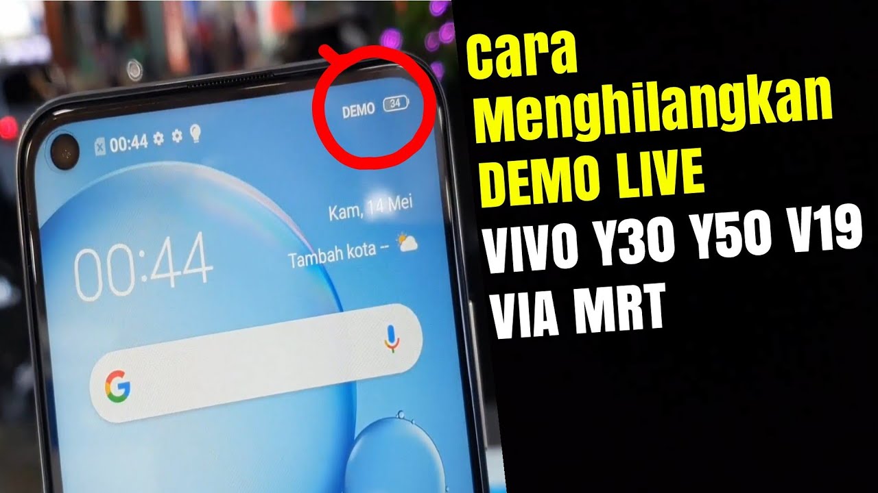 Unlock Demo Cara Menghilangkan Demo Live Pada Hp Vivo Y12i Y30i Y30 Y50 V19 Menggunakan Mrt Dongle Youtube