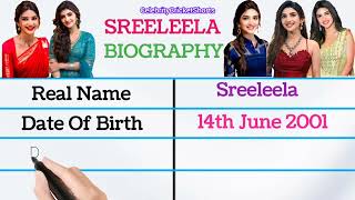 Famous Actress Sreeleela Biography Lifestyle 2026 | Actress, Age, Family, Pushpa, Ustaad Bhagat Singh film Wealth