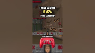 Doom E1M1 Speedrun World Record in 9.42 #doom #speedrun