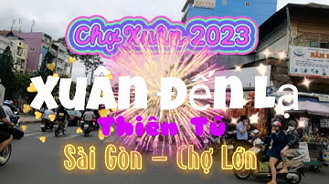 HH09TY|Sài Gòn-Chợ Lớn Nhộn Nhịp Đón Xuân 2023-Xuân Đến Lạ #thientu #saigon #xuan #tet2023 #hh09ty