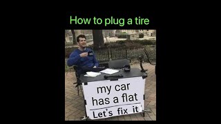 How To Plug a Tire Quick! by Boostie Motorsports 115 views 5 months ago 6 minutes, 1 second