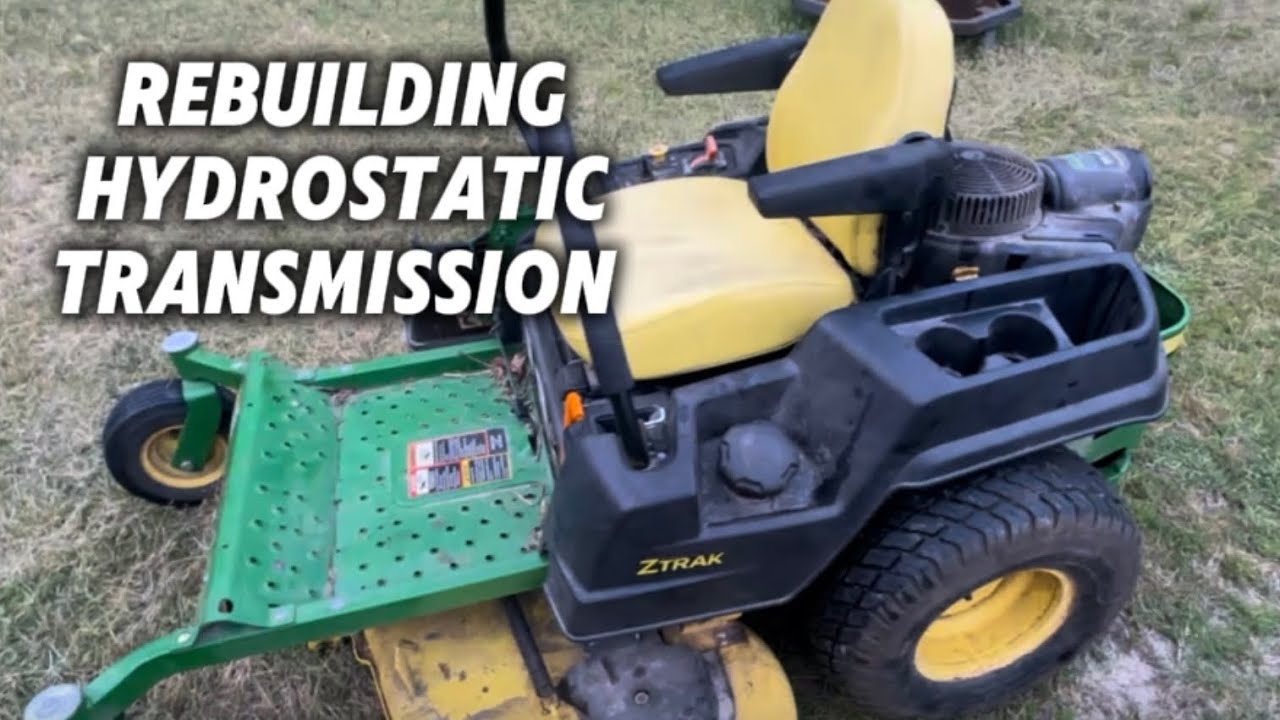 How to Rebuild a Hydrostatic Transmission on a John Deere Z535M Zero-Turn