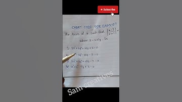 CHEAT CODE FOR EAMCET. //Subscribe for more tricks