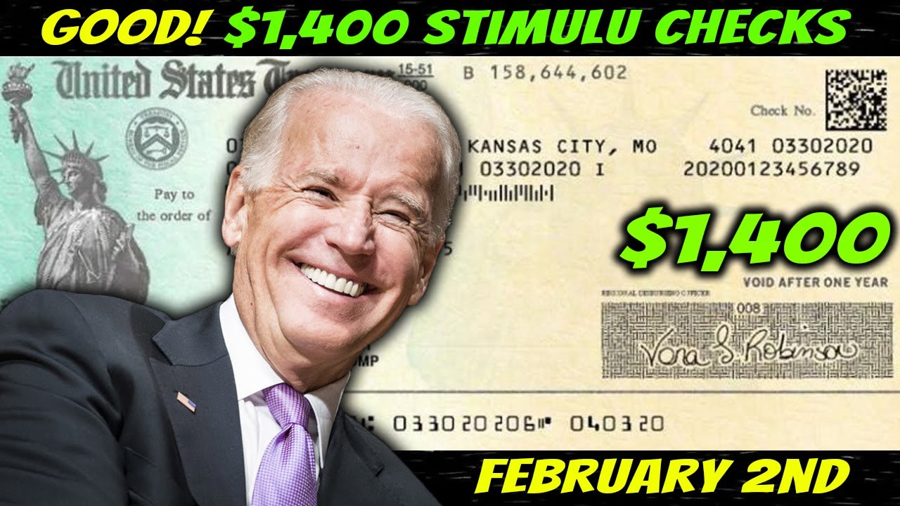 BETTER NEWS! $1,400 Stimulus Check Update | Congress Votes Towards