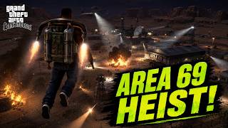 Download lagu Gameplay GTA San Andreas Definitive - Misi #65: Black Project (Menyusup ke Area 69)